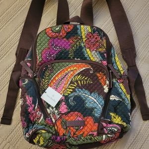 Vera Bradley Hadley Backpack in Autumn Leaves